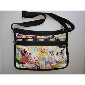 LeSportsac PopArt Collage Everyday Bag W/ Adjustable Strap